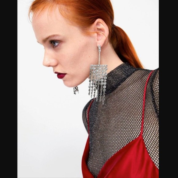 ZARA | Satin Dress - Picture 5 of 6